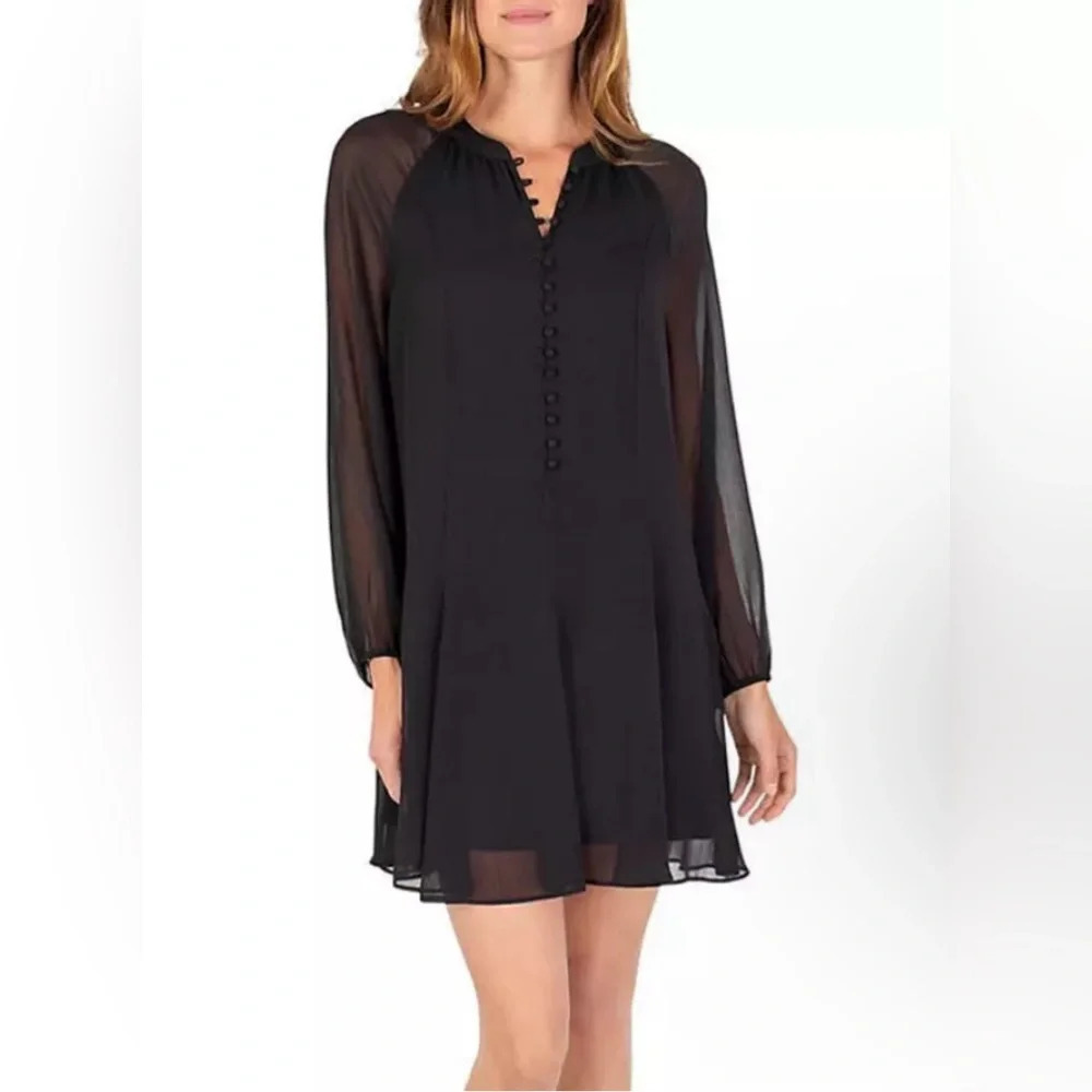 Joie Women’s Balloons Sleeve Dress - Picture 2 of 4